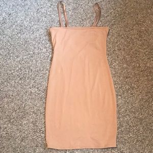 Beige Slip with Removable Straps